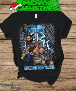 Roman Reigns Head Of The Table We The Ones Fleece Pajamas Set Gift Family - Roman Reigns Head Of The Table We The Ones Fleece Pajamas Set-2