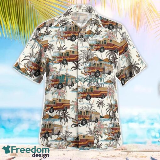 Ronks, Pennsylvania, Ronks Fire Rescue Hawaiian Shirt Summer Beach Gift Product Photo 3