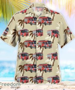 Rotterdam, Netherlands, Brandweer Rotterdam-Rijnmond Aloha Hawaiian Shirt Beach Gift Shirt Product Photo 3