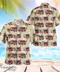 Rotterdam, Netherlands, Brandweer Rotterdam-Rijnmond Aloha Hawaiian Shirt Beach Gift Shirt Product Photo 1