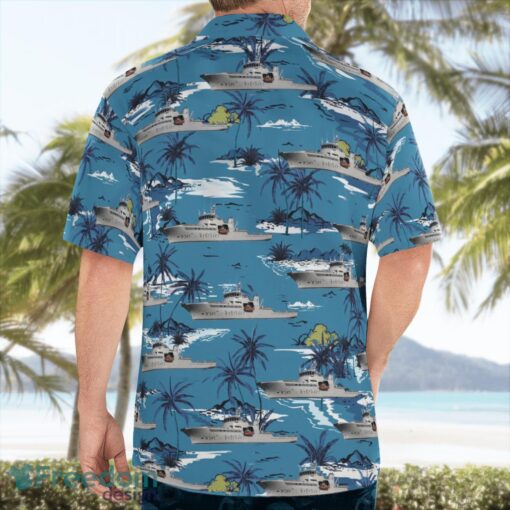 Royal Norwegian Navy SHV Magnus Lagabøte (P381) Aloha Hawaiian Shirt Beach Gift Shirt Product Photo 2