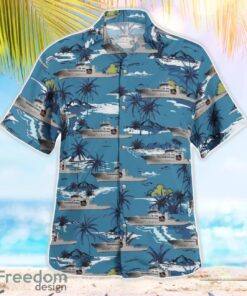 Royal Norwegian Navy SHV Magnus Lagabøte (P381) Aloha Hawaiian Shirt Beach Gift Shirt Product Photo 3