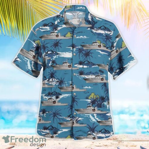 Royal Norwegian Navy SHV Magnus Lagabøte (P381) Aloha Hawaiian Shirt Beach Gift Shirt Product Photo 3