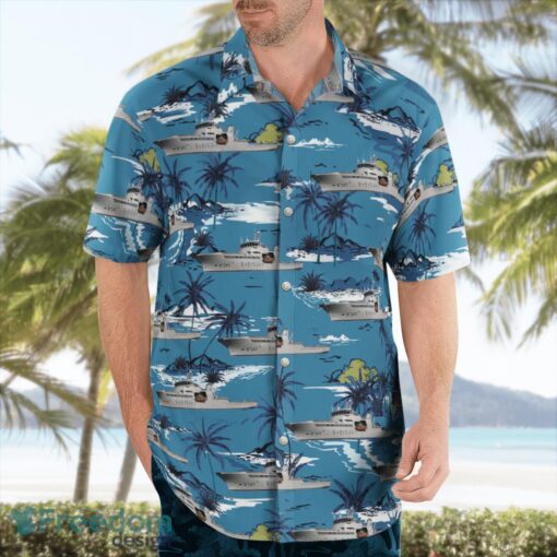 Royal Norwegian Navy SHV Magnus Lagabøte (P381) Aloha Hawaiian Shirt Beach Gift Shirt Product Photo 4