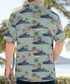 Royal Norwegian Navy SHV Olav Tryggvason (P380) Aloha Hawaiian Shirt Beach Gift Shirt Product Photo 2