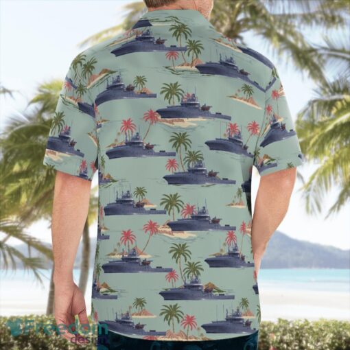 Royal Norwegian Navy SHV Olav Tryggvason (P380) Aloha Hawaiian Shirt Beach Gift Shirt Product Photo 2