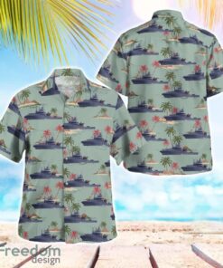 Royal Norwegian Navy SHV Olav Tryggvason (P380) Aloha Hawaiian Shirt Beach Gift Shirt Product Photo 1