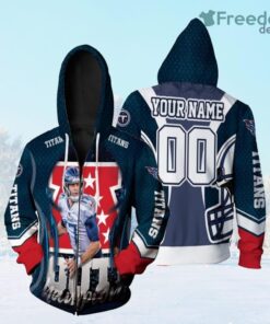 Ryan Tannehill 17 Tennessee Titans Afc South Division Champions Super Bowl 2021 Personalized Zip Hoodie 3D All Over Print