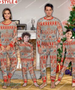 S-3 Viking S3 Aircraft Pajamas Set Army Gift Christmas - S-3 Viking S3 Aircraft Pajamas Set Family Photo Red