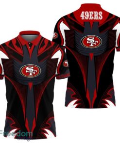 San Francisco 49ers Abstract Pattern Polo Shirt