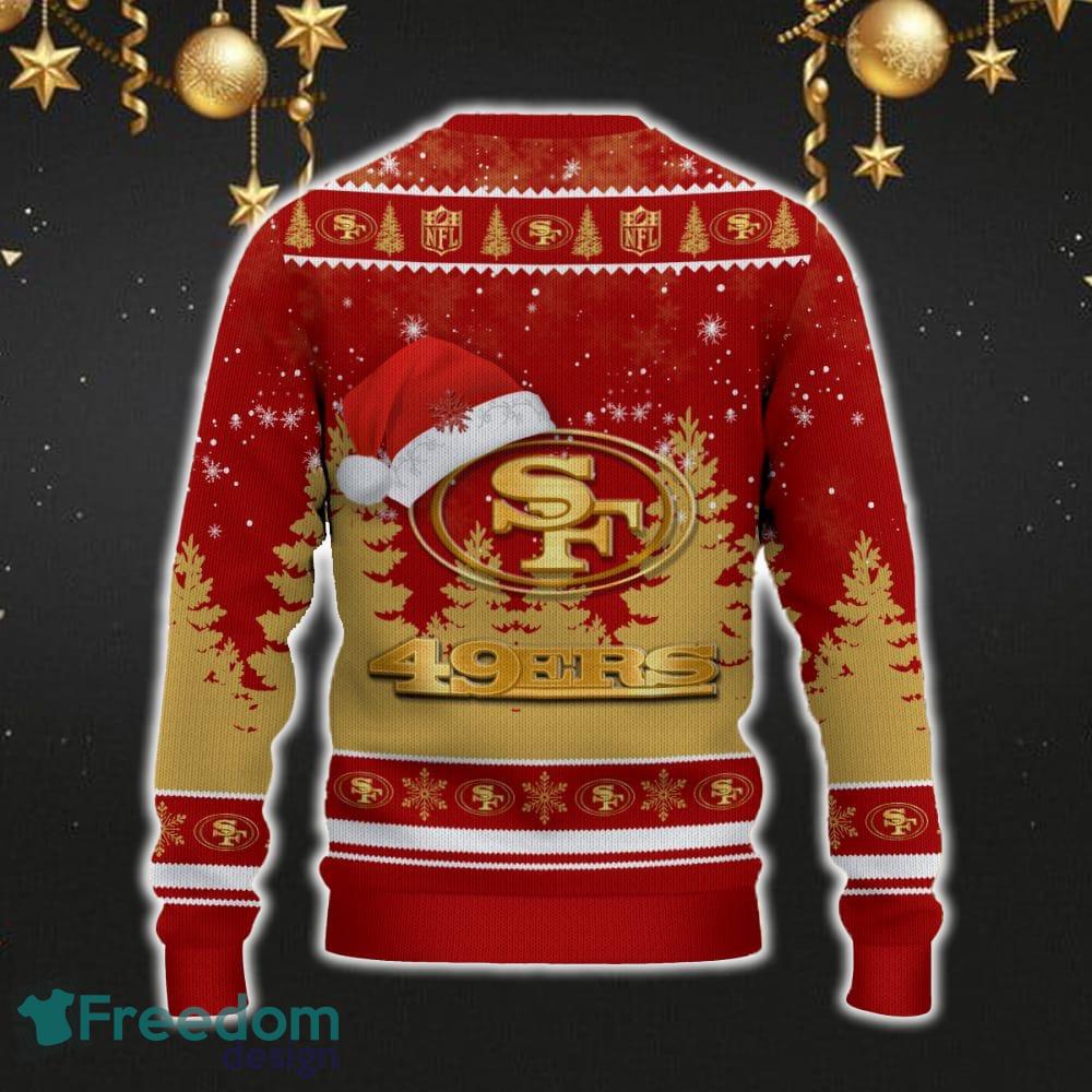 San Francisco 49ers Car For Fans 3D Sweater Ugly Christmas Santa Hat Tree Gift For Men Women image San Francisco 49ers Car For Fans 3D Sweater Ugly Christmas Santa Hat Tree Gift For Men Women - San Francisco 49ers Ugly Christmas Sweater_3