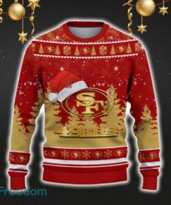 San Francisco 49ers Car For Fans 3D Sweater Ugly Christmas Santa Hat Tree Gift For Men Women San Francisco 49ers Car For Fans 3D Sweater Ugly Christmas Santa Hat Tree Gift For Men Women