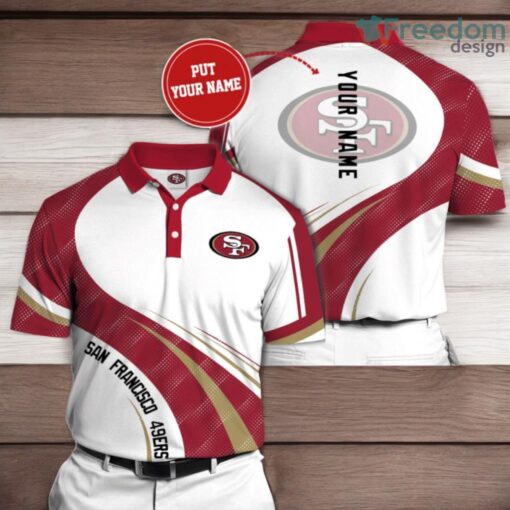 San Francisco 49ers Polo 3D Shirt For Fans Product Photo 1