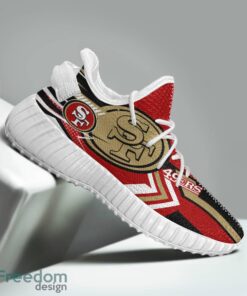 San Francisco 49ers Speedsters Yeezy Running Shoes For Fans Gift Men Women - San Francisco 49ers Speedsters Yeezy Boost Running Shoes_5