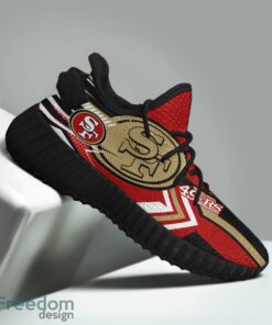 San Francisco 49ers Speedsters Yeezy Running Shoes For Fans Gift Men Women - San Francisco 49ers Speedsters Yeezy Boost Running Shoes_2