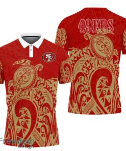 San Francisco 49ers Turtle Polynesian Pattern Polo Shirt