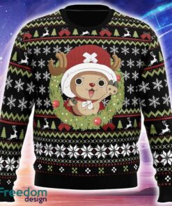Santa Tony Tony Chopper One Piece Ugly Christmas 3D Sweater Trending Holidays For Men Women Fans