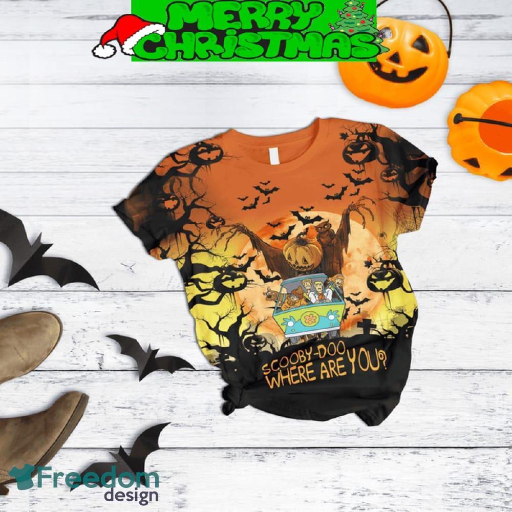 Scooby Doo Where Are You Halloween Hunting Fleece Pajamas Set Full Print Christmas For Women image Scooby Doo Where Are You Halloween Hunting Fleece Pajamas Set Full Print Christmas For Women - Scooby Doo Where Are You Halloween Hunting Fleece Pajamas Set-2
