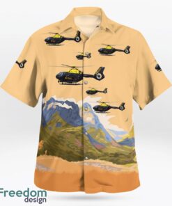 Scotland Police Airbus Helicopters H135 Hawaiian Shirt Product Photo 2