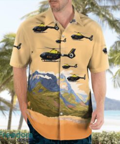 Scotland Police Airbus Helicopters H135 Hawaiian Shirt Product Photo 3