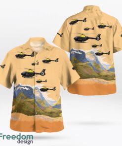 Scotland Police Airbus Helicopters H135 Hawaiian Shirt Product Photo 1