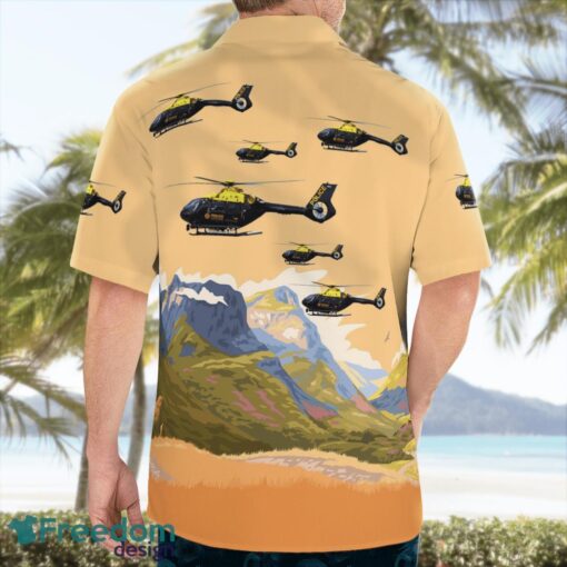 Scotland Police Airbus Helicopters H135 Hawaiian Shirt Product Photo 4