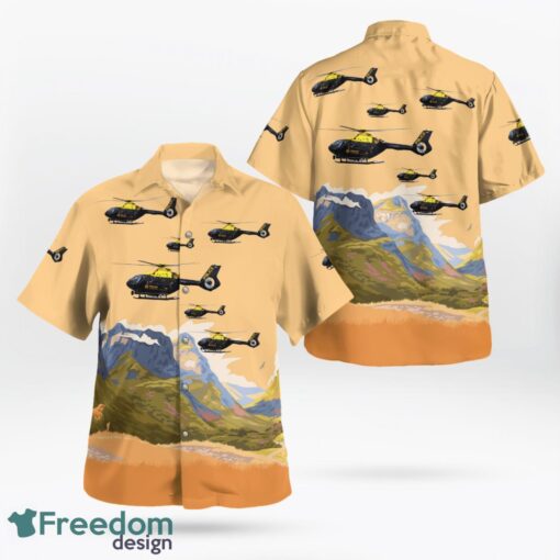 Scotland Police Airbus Helicopters H135 Hawaiian Shirt Product Photo 1