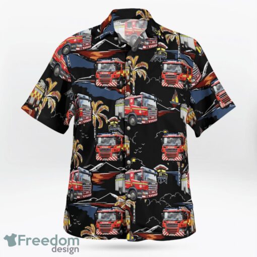 Scotland, Scottish Fire and Rescue Service Hawaiian Shirt Product Photo 2