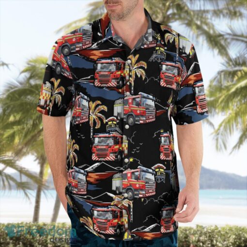 Scotland, Scottish Fire and Rescue Service Hawaiian Shirt Product Photo 3