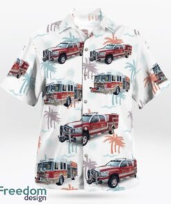 Scott Township, Allegheny County, Pennsylvania, Glendale Hose Company #1 Hawaiian Shirt Product Photo 3