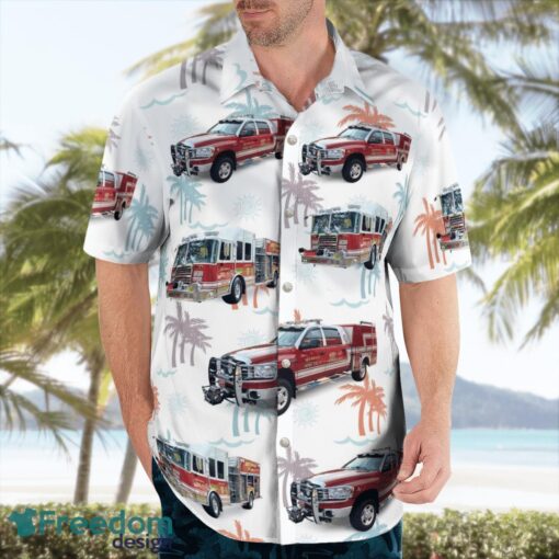 Scott Township, Allegheny County, Pennsylvania, Glendale Hose Company #1 Hawaiian Shirt Product Photo 4