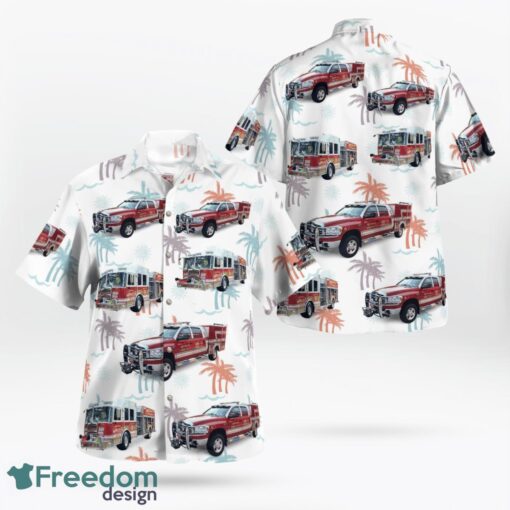 Scott Township, Allegheny County, Pennsylvania, Glendale Hose Company #1 Hawaiian Shirt Product Photo 1