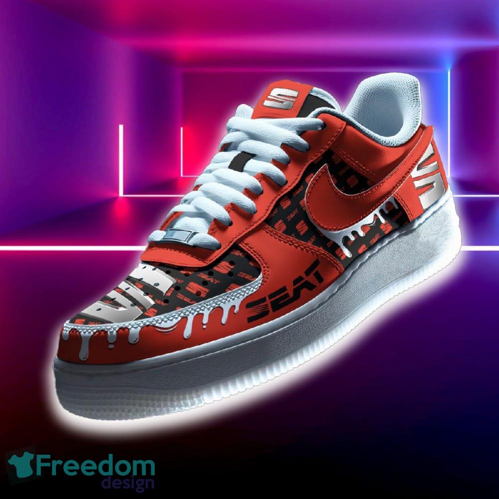 Seat Car Air Force 1 Sneaker All Over Print For Fans AF1 Shoes - Seat Car Air Force 1 Sneaker All Over Print For Fans AF1 Shoes