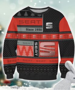 Seat Logo Ugly Christmas Sweater For Fans Men And Women Christmas Gift Ideas Product Photo 2