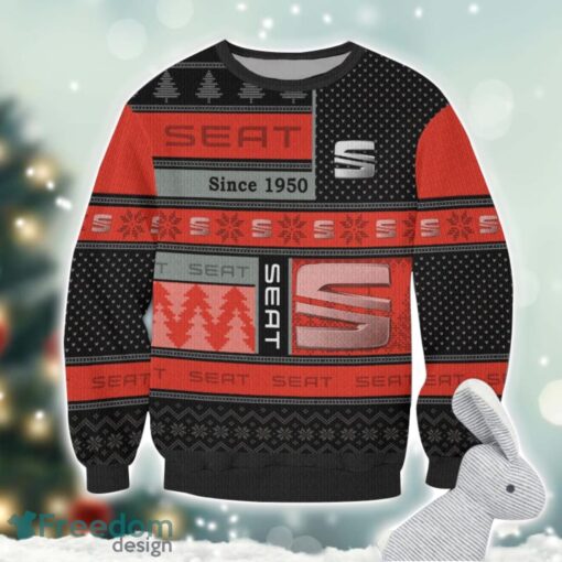 Seat Logo Ugly Christmas Sweater For Fans Men And Women Christmas Gift Ideas Product Photo 2