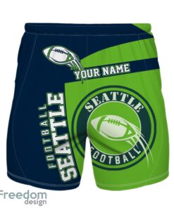 Seattle Football Team Hawaiian Shirt And Shorts 3D Printed Team Gift Product Photo 2