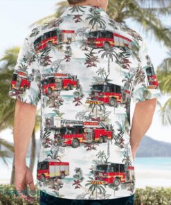 Selma, Guadalupe County, Texas, Selma Fire Department Hawaiian Shirt Product Photo 2