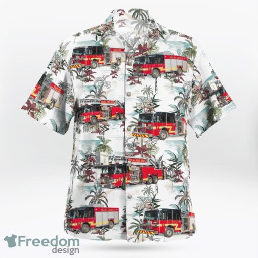 Selma, Guadalupe County, Texas, Selma Fire Department Hawaiian Shirt Product Photo 3