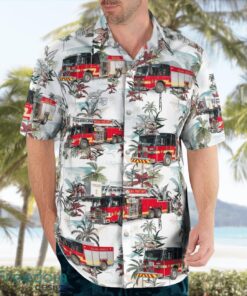 Selma, Guadalupe County, Texas, Selma Fire Department Hawaiian Shirt Product Photo 4