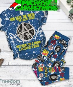 Sex Pistols God Save The Queen The Fascist Regime Fleece Pajamas Set Gift Family