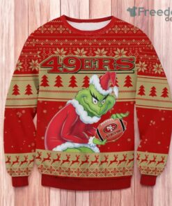 Sf Grinch Ugly Sweater Christmas Gift For Men And Women
