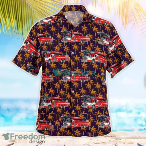 Sharonville Fire Department, Ohio Hawaiian Shirt Gift For Summer Vacation Product Photo 2