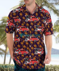 Sharonville Fire Department, Ohio Hawaiian Shirt Gift For Summer Vacation Product Photo 3