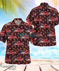 Sharonville Fire Department, Ohio Hawaiian Shirt Gift For Summer Vacation Product Photo 1