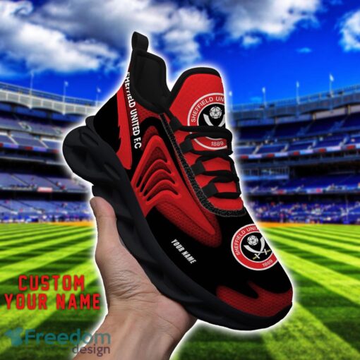 Sheffield United F.C Personalized Name Max Soul Shoes Men Women Running Shoes Limited Product Photo 2