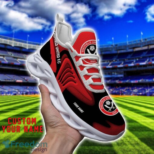 Sheffield United F.C Personalized Name Max Soul Shoes Men Women Running Shoes Limited Product Photo 1