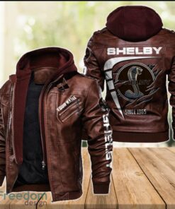 Shelby 2D Leather Jacket For Men Custom Name Special Gift Ideas Product Photo 2