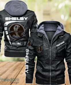 Shelby 2D Leather Jacket For Men Custom Name Special Gift Ideas