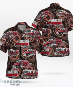 Shreveport, Louisiana, Caddo Fire District One Hawaiian Shirt Product Photo 1