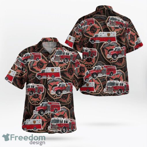 Shreveport, Louisiana, Caddo Fire District One Hawaiian Shirt Product Photo 1